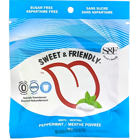 Sugar-free, Zero Calorie Mints - Peppermint